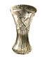 12 Bleikristall Cut Glass European American Flared Floral Corset Crystal Vase