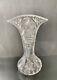 14 Signed Libbey (sword Mark) American Brilliant Cut Glass Vase