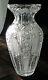 16 Dazzling Vintage Deeply Cut Crystal Bough Vase @ A Big Boned 14+lbs #1 Of 2