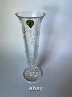 18th century 9 bud vase waterford crystal