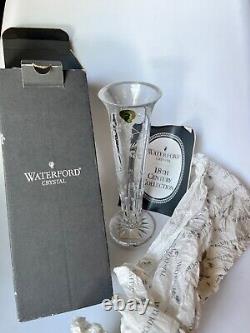 18th century 9 bud vase waterford crystal