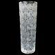 1 (one) Bohemian Crystal Queens Lace Vintage Hand Cut Lead Crystal 11.75 Vase