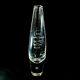 1 (one) Steuben Chance Cannot Change Lead Crystal Bud Vase-signed Discontinued