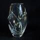 1 (one) Tiffany & Co Swirl Optic Cut Crystal 8 Flower Vase- Signed Discontinued