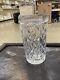 1 (one) Waterford Giftware Cut Crystal 8 Inch Vase Signed Discontinued