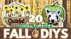 20 Fall Dollar Tree Diys More Autumn Home Decor Crafts