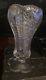 Abp Antique Cut Glass Trumpet Vase 8.5 Inches