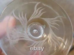 ABP Sterling Cut Glass Company 8 Vase Signed Ornately Cut Beautiful #0563