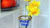 Absolut Hanging Vase Recycled Glass Bottles Cutting Art