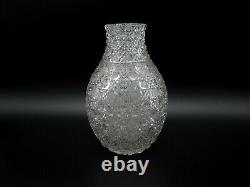 Antique American Brilliant Crystal Cut Vase
