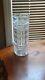 Antique American Brilliant Cut Crystal Signed Tuthill Cut Glass Vase 10t