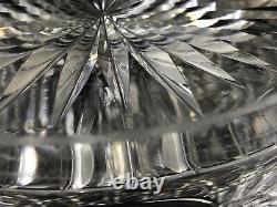 Antique Keifer Bros. ABP American Brilliant Cut Glass ALMAT Pattern 16 Vase