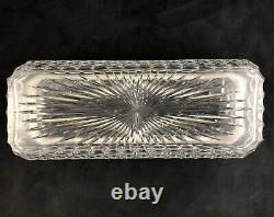 Antique Pairpoint ABP Cut Glass EARLY DAISY Pattern 10 1/2 Glove Box RARE