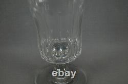 Antique Pittsburgh New England Panel Cut Flint Glass Celery Vase Circa 1840s