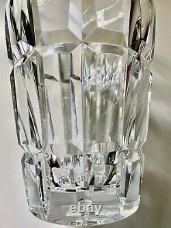 BACCARAT France crystal Nadine pattern stunning flower vase