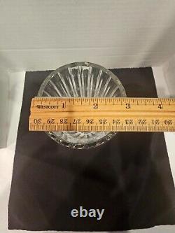 Baccarat Crystal HARMONIE Vertical Cuts Cylinder Flower Vase 8