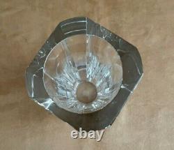 Baccarat France Diane Crystal Heavy Vase 6 1/2 high vintage glass giftware