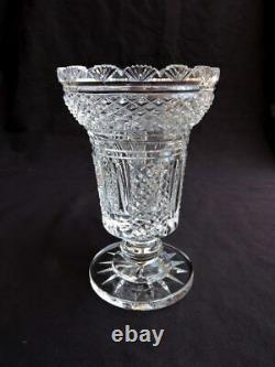 Beautiful Quality Waterford Master Cutter Heavy Cut Crystal Vase