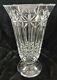 Beautiful Vintage 12 Tall Waterford Balmoral Crystal Vase, Extremely Heavy
