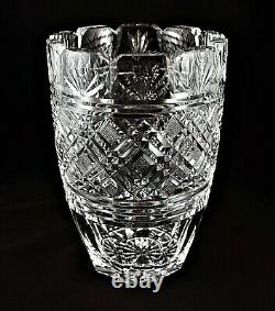 Beautiful Waterford Crystal 8 Flower Vase