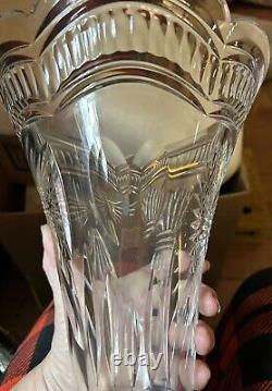 Beautiful Waterford Crystal MILLENNIUM (1996-2005) Statement Vase 14 Ireland