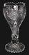Chalice Vase, 24 Pt Hobstar, Abp, American Brilliant Cut Glass 10t, C1890