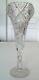 Cut Glass Trumpet Vase 12 1/2 Inches Tall And Beautiful