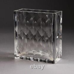 Cut Glass Vase, Göran Wärff for Kosta