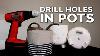 Drill Drainage Holes In Pots Without Breaking Them Foolproof Method