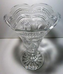 EXCELLENT Waterford Crystal MILLENNIUM (1996-2005) Statement Vase 14 Ireland