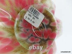 Fenton Dave Fetty 6856 BA Cutting Garden Ltd Ed Burmese Vase w Original Labels