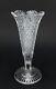 Great Abp American Brilliant Period Cut Glass Trumpet Vase 10 Inches