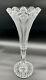 Hawkes American Brilliant Cut Glass 18 Trumpet Vase