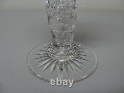 HAWKES American Brilliant Period Cut Glass 7 Trumpet Vase, Signed, c. 1900
