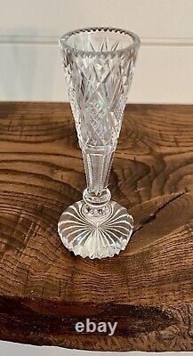 HAWKES-RARE Antique ABP Paperweight Bud Vase by Hawkes-Signed