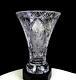 Hp Sinclaire & Co Brilliant Cut Crystal Etched Flowers Antique 7 1/8 Vase 1904