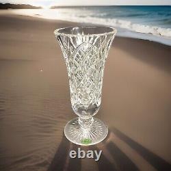 Heritage Irish crystal cathedral suite heavy flower vase