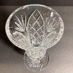 Heritage Irish crystal cathedral suite heavy flower vase