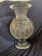House Of Waterford 13 Cut Crystal Vase Ball Large Ornate Glass Beautiful