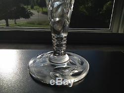 Huge Beautiful ABP Brilliant Period Cut Glass Vase Signed J. Hoare 16