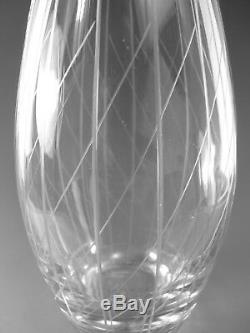 IITTALA Glass Tapio Wirkkala Rare 3283 Cut Vase 1955 10 / 25 cm Tall