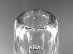IITTALA Glass Tapio Wirkkala Rare 3283 Cut Vase 1955 10 / 25 cm Tall