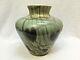 Imperial Heart & Vine / Leaf & Vine Vase 1920's Lead Lustre Cut Top Cased Glass