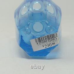 Moser Crystal Eternity Bud Vase 11.5 cm (4.5 in) AQUAMARINE