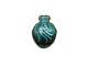 Murano Facet Cut Glass Bottle Vase