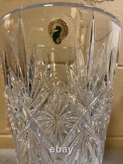 NIB! Waterford Lead Crystal Normandy Vase 10 inches Made in Slovenia