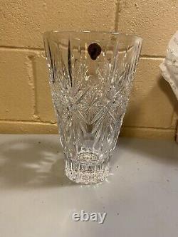 NIB! Waterford Lead Crystal Normandy Vase 10 inches Made in Slovenia