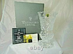 New Waterford Crystal The Samuel Miller Vase #100926 8 1/2 Tall $129.99 1998