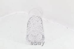 Orrefors 6590131 Carat Lower Cut Crystal Table Vase 14 5/8 x 5 1/2 Inch Clear
