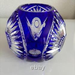 Polonia Cut Glass Vase Made In Poland from japan